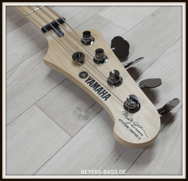 Yamaha Billy Sheehan Attitude LTD III, Sonic Blue, Signature